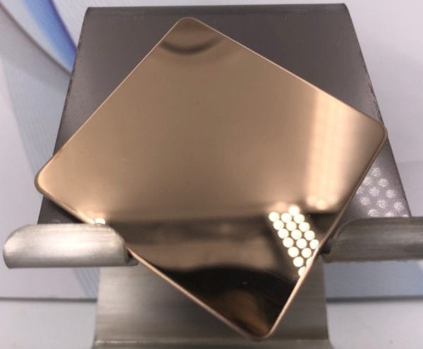 Inox Màu Đồng, Tấm Inox Màu Đồng