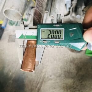 Ống Đồng Đỏ Phi 20 Dày 2mm | O9O2 345 3O4