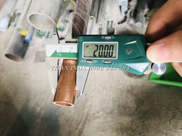 Ống Đồng Đỏ Phi 20 Dày 2mm | O9O2 345 3O4