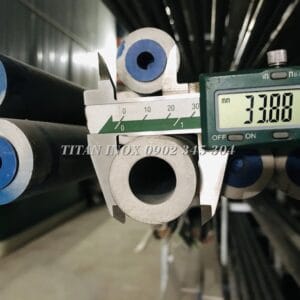 Ống Inox 304 Phi 34 Dày 8mm - Ống Inox OD33.4 x 8mm | O9O2 345 3O4