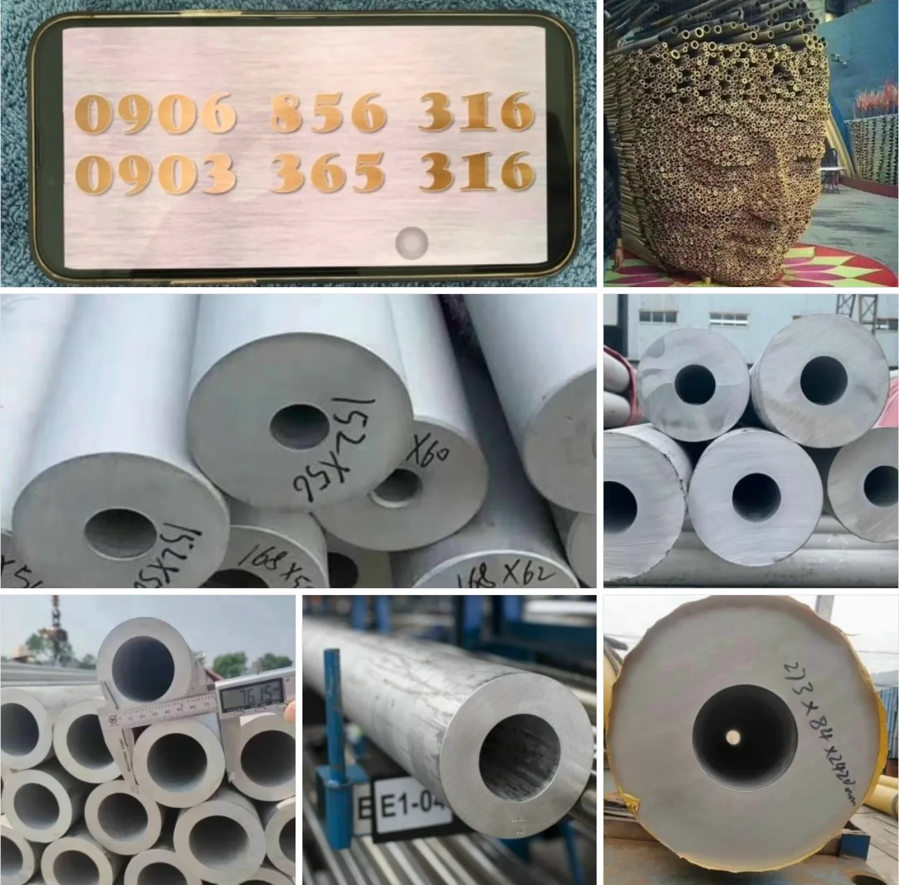 Ống Inox (88,90 x 12 x 6000)mm