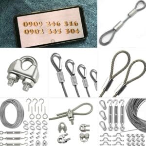 Dây Cáp Inox 316 34mm