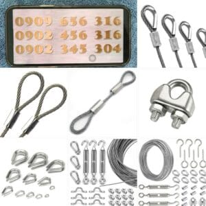 Dây Cáp Inox 310s 3,0mm