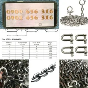 Dây Xích Inox 304 4,5mm