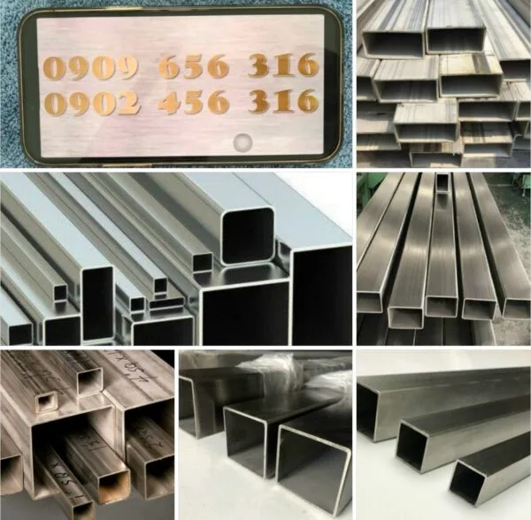 Giá Inox 304 Hộp Vuông 40X40