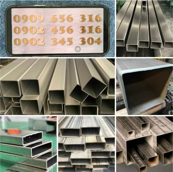 Kích Thước Thanh Inox Hộp