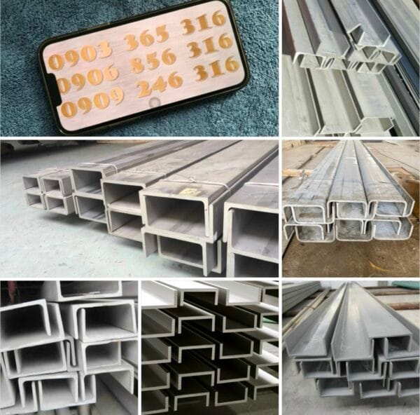 U Đúc Inox 40 x 80