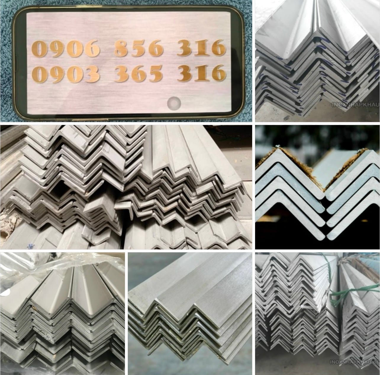 V Đúc Inox 50 x 100