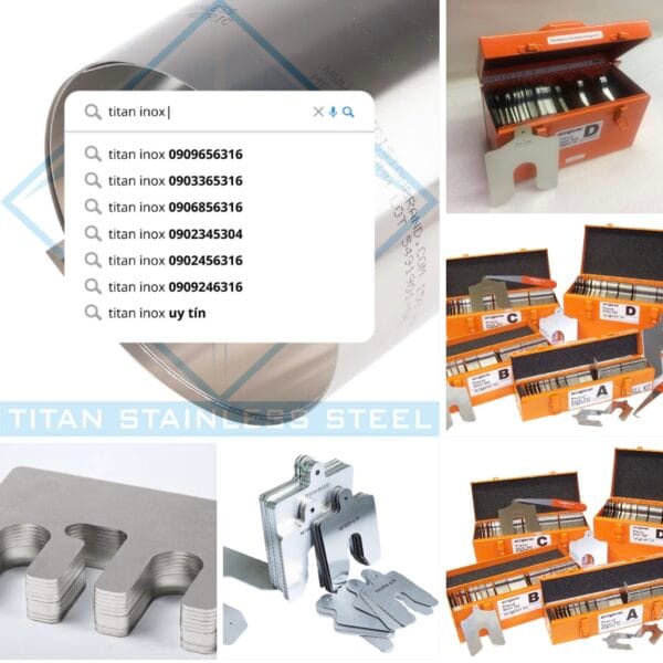 Shim Chêm Inox 0,55mm